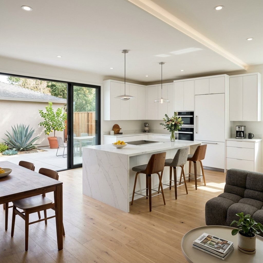 Home remodel by Zen Construction, Sacramento
