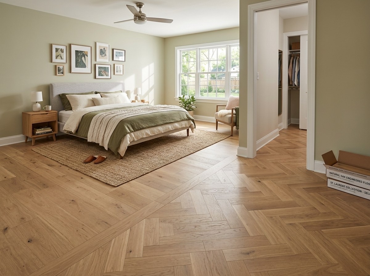 Oak Flooring — Engineered oak in Natural oak